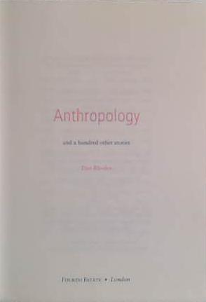 Anthropology | 9999903456957 | Dan Rhodes
