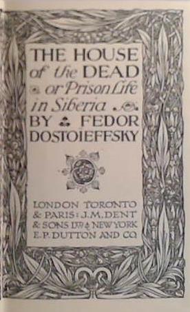 The House of the Dead | 9999903502340 | Dostoevsky, Fyodor