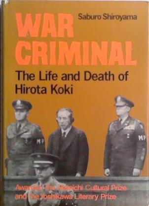 War Criminal | 9999903511472 | Saburo Shiroyama