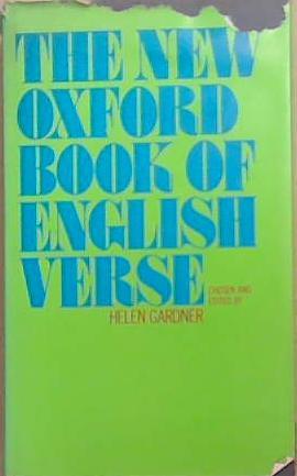 The New Oxford Book of English Verse | 9999903339847 | Helen Gardner