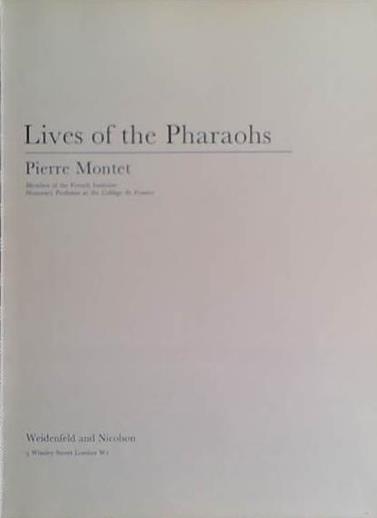 Lives of the Pharaohs | 9999903435891 | Pierre Montet