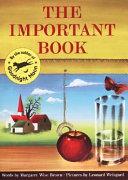 The Important Book | 9999903122876 | Margaret Wise Brown