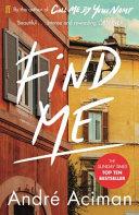 Find Me | 9999903439158 | Aciman, André