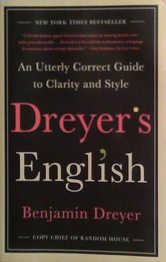 Dreyer's English | 9999903490388 | Benjamin Dreyer