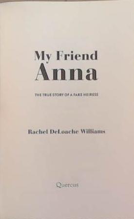 My Friend Anna | 9999903520658 | Rachel DeLoache Williams