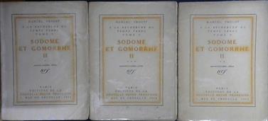 Sodome et Gomorrhe II. Vol. 1,2,3. | 9999903026853 | Proust, Marcel