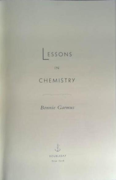 Lessons in Chemistry | 9999903402091 | Bonnie Garmus