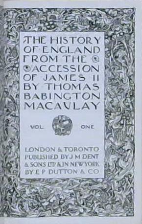 The History of England 2 Vols. | 9999903192299 | T.B. Macaulay