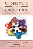Understand to Be Understood | 9999903343998 | Gerard Collignon Pascal Legrand