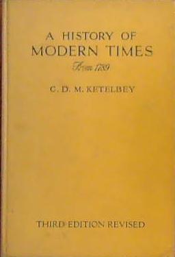 A History of Modern Times | 9999903383826 | C.D.M: Ketelbey