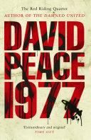 Red Riding Nineteen Seventy Seven | 9999903318408 | David Peace