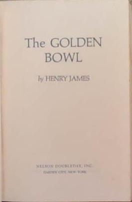 The Golden Bowl | 9999903366881 | Henry James