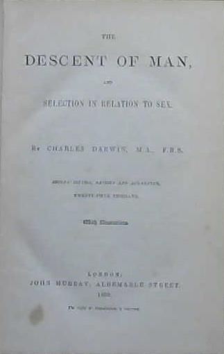 The Descent of Man | 9999903060833 | Charles Darwin