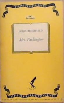 Mrs. Parkington | 9999903350927 | Louis Bromfield
