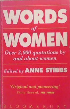 Words on Women | 9999903353461 | Anne Stibbs