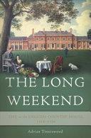 The Long Weekend | 9999903369684 | Adrian Tinniswood
