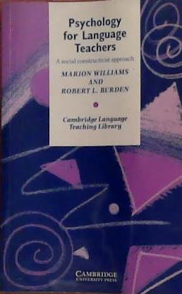 Psychology for Language Teachers | 9999903383536 | Marion Williams
