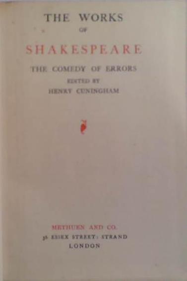 The Comedy of Errors | 9999903502418 | Shakespeare