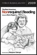 The Best American Nonrequired Reading 2009 | 9780547241609 | Dave Eggers