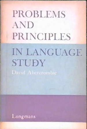 Problems and Principles in Language Study | 9999902894835 | Abercrombie, David
